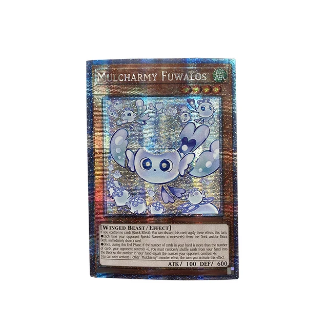 Yu-Gi-Oh! Kolekcja Kart Proxy DIY Mulcharmy Purulia Mulcharmy Fuwalos Nieoryginalne Karty TCG Kolekcja Kart Zabawki