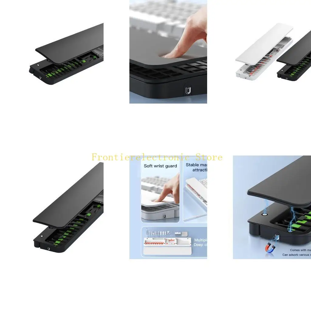 

Кожаная клавиатура G8DB на запястье с профессиональными чистящими средствами и встроенным отделением для хранения для