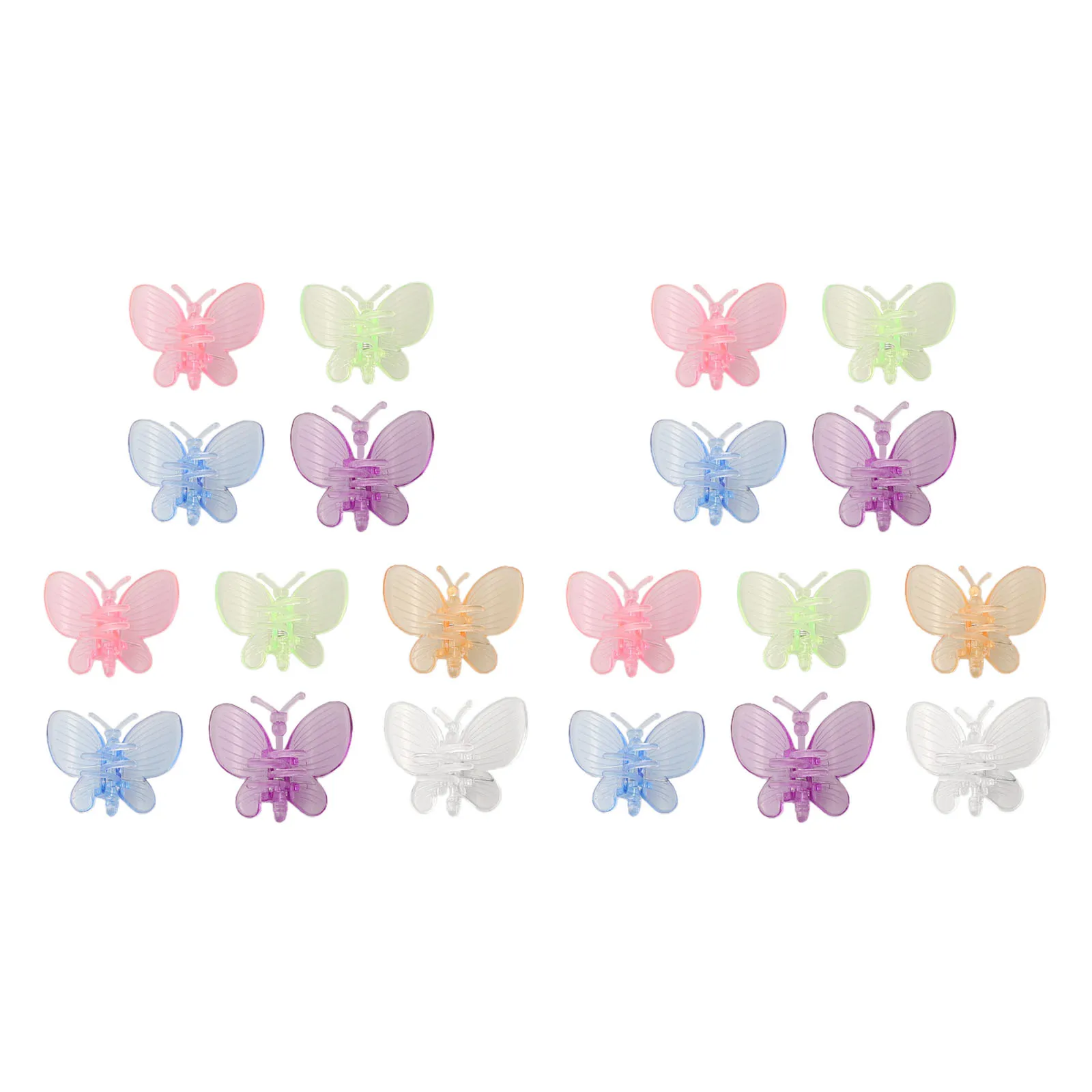 None Garden Support Clips 10 Pcs 20 Pcs 3.5cmx3.3cm 4cmx3cm Beans Crawling Flowers Garden Plastic Random Color