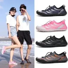 

2024 Outdoor Wading Shoes Couple Breathable Quick-drying Sports Shoes Non-slip Anti-scratch Beach Swimming Shoes