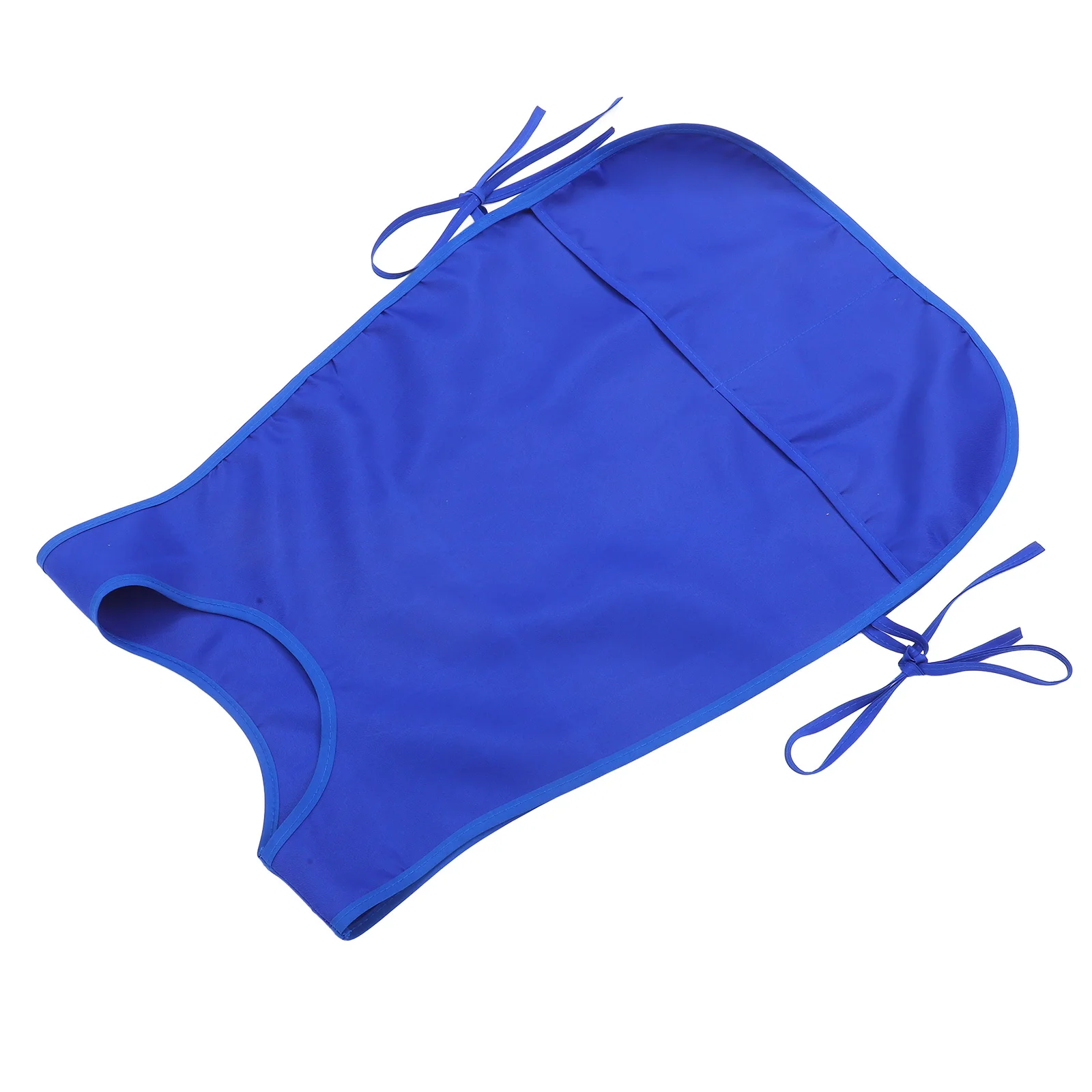 

Vest Hairstylist Apron Waterproof Polyester Sleeveless Patterned Vest Apron Side Ties Adjustable Pockets for Salon Painting