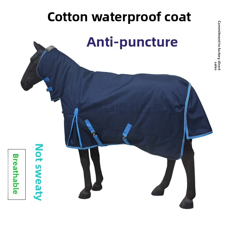 1050D Waterproof,Breathable And Not Stuffy,Cotton-added Horse Clothes,Anti-nail Piercing