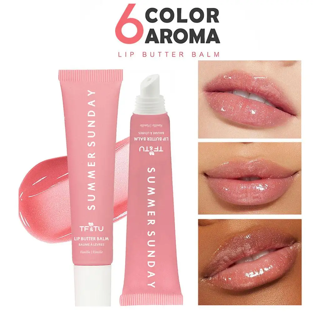 Bálsamo labial hidratante de verano para mujer, cuidado de líneas de labios Alisador, nutrición duradera, cuidado diario, maquillaje