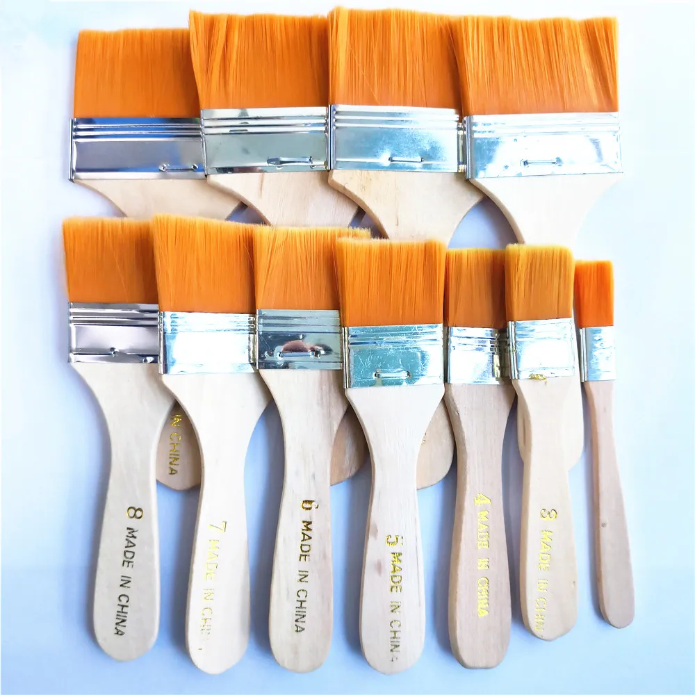 Nylon Scrubbing Brushes Woodworking Cleaning Tool Barbecue Soft Bristle Dusting Oil Painting Non Shedding Dropshipping