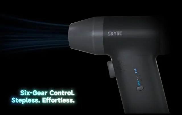 SKYRC RC Air Duster Mini Blower Dust Remover Portable Cleaner for RC Drone Helicopter Off-road Car Maintenance