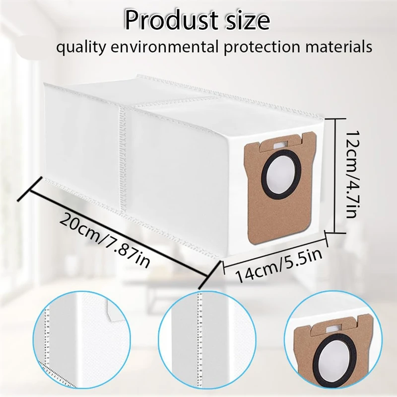 BAAG-para Xiaomi Robot aspirador X20 + / X20 Plus, repuesto de aspiradora, Cepillo Lateral principal, paño de mopa, piezas de filtro