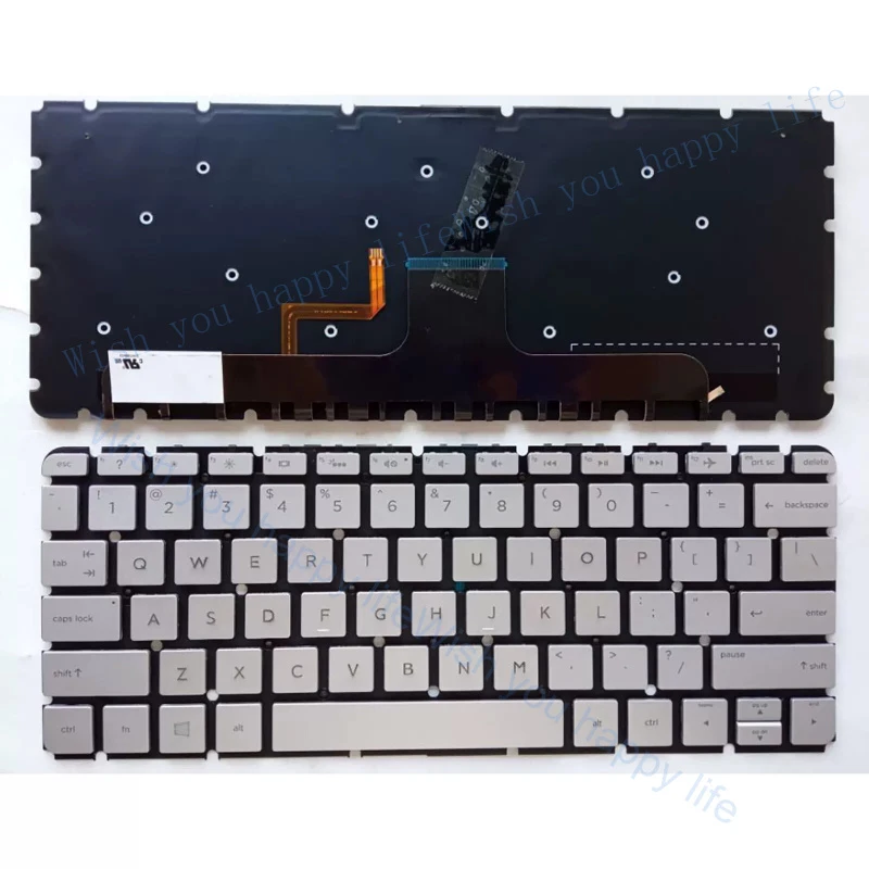 

v+ Backlit Keyboard for HP ENVY 13-AB AB026TU AB105TX AB023 AB024025 TPN-I127