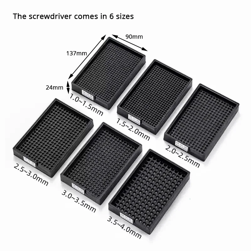 Screw Automatic Arranging Tool M1-M4 Screw Vibration Arranger Batch Feeder Handheld Screw Distributeur Tool