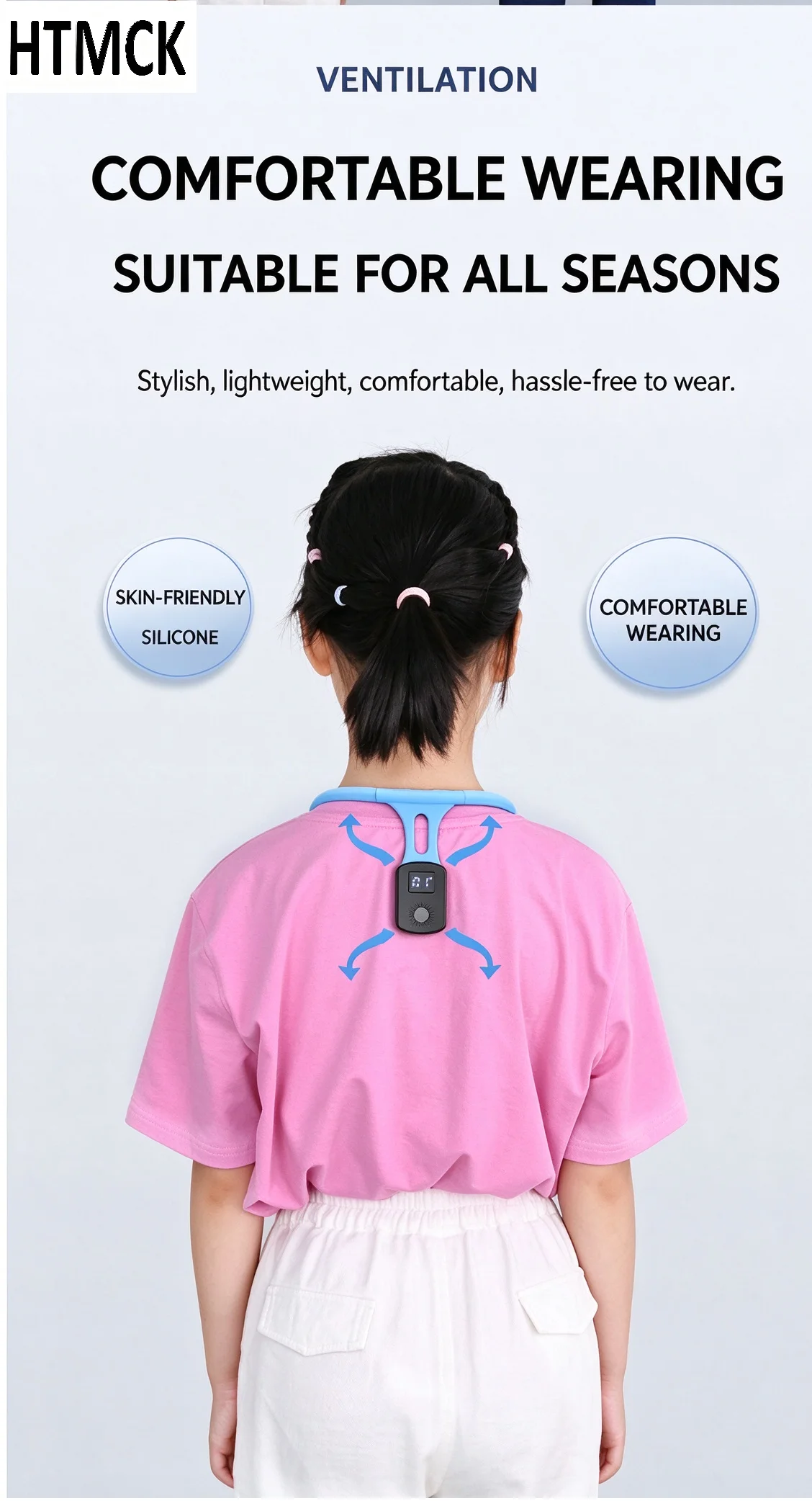 Smart Posture Reminder Corrector, Real-Time Monitoring Posture Training Tool for Kids & Adults gallery 4