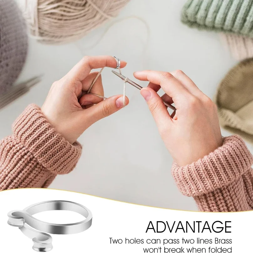 Adjustable Yarn Guide Rings Set 4