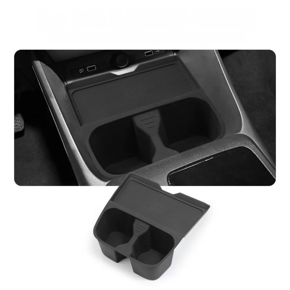 

Water Cup Holder Storage Tray Organizer With Non-slip Mat for MG3 MG 3 2023-2025 Central Console Protective Pad Car Accessories