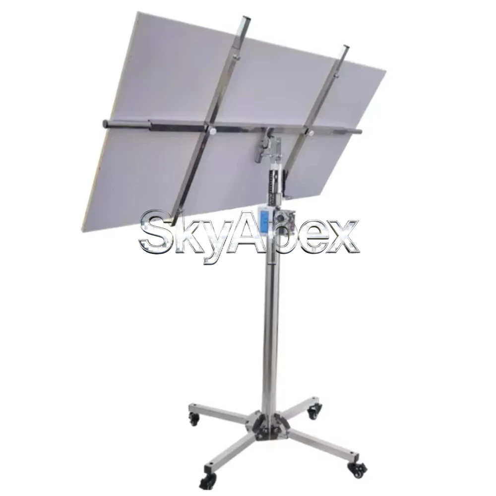 

Multifunctional Gypsum Board Lifter, Stainless Steel Construction, Foldable & Portable, Ideal for Ceiling Installation