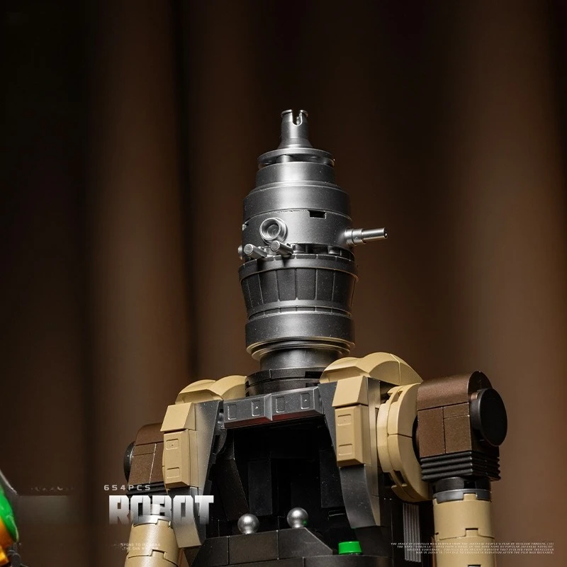 Série de filmes 654 pçs moc blocos de construção conjunto brinquedos criativos montagem robô figura modelo meninos tijolos educativos diy presente aniversário