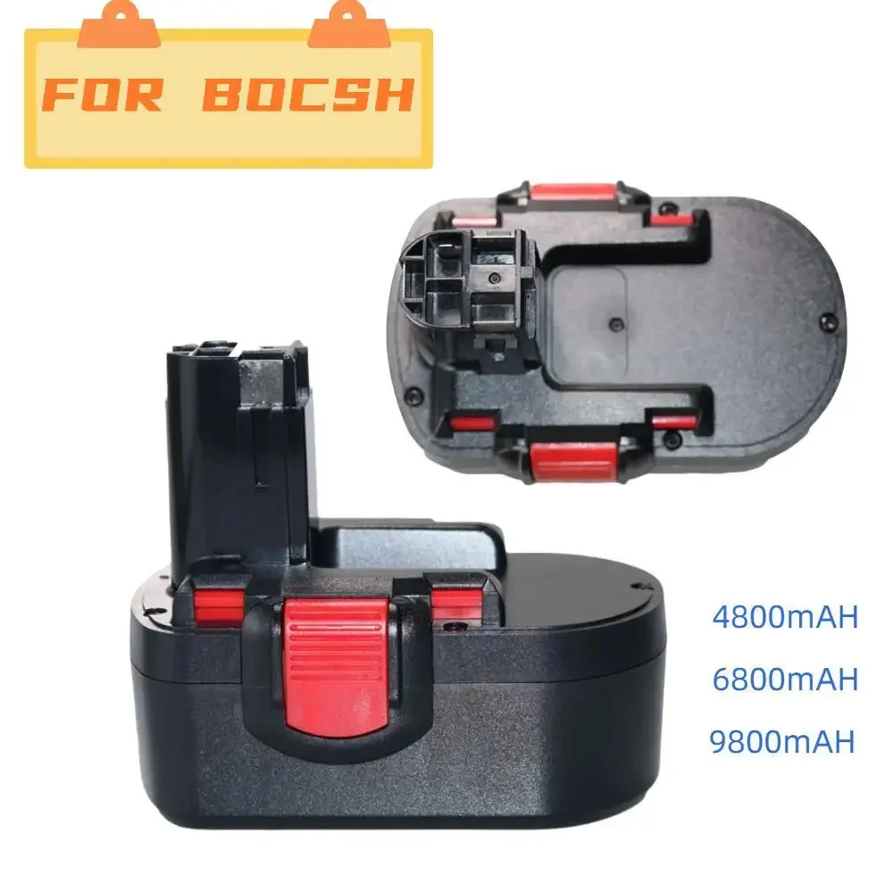 

For Bosch 18V 4.8-9.8Ah BAT025 Rechargeable Battery Ni-MH Power Tools Bateria For Drill GSB 18 VE-2 PSR 18VE BAT026