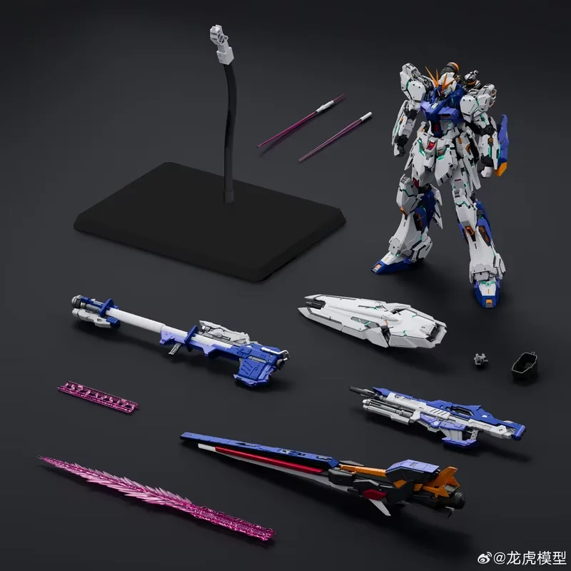 DRAGON FOMULA53㎜X33㎜93a Dragon Tiger Model MG Fukuoka Nu Action Figure RX-93FF V Anime