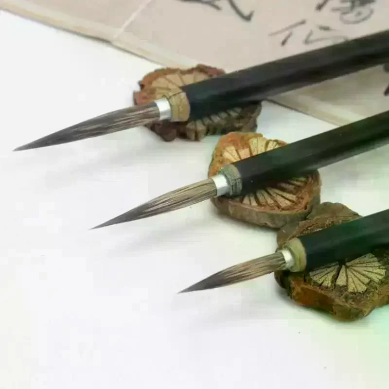 Chinese Calligraphy Mouse Whiskers Brush Fine Brushes For Painting Writing And Art Creation Retro