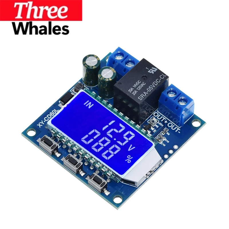 CD60L Solar Battery Charger Controller Module DC6-60V Charging Discharge Control Module Under Voltage Current Protector Board