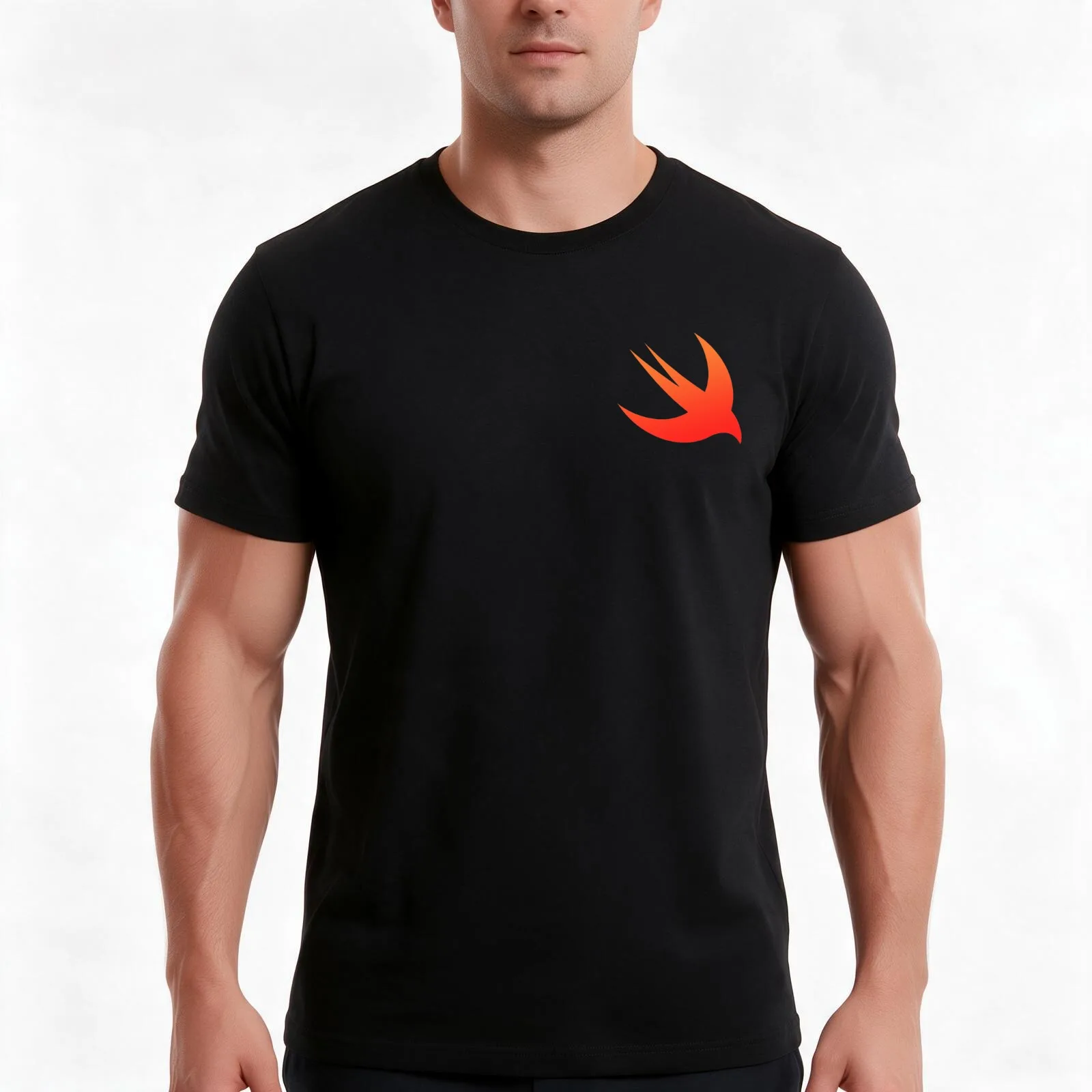 Swift T-Shirt, Summer Casual Cotton Tee, Oversized Streetwear Tops, Vintage Graphic Print, Loose Fit Short Sleeve, 100% Cotton