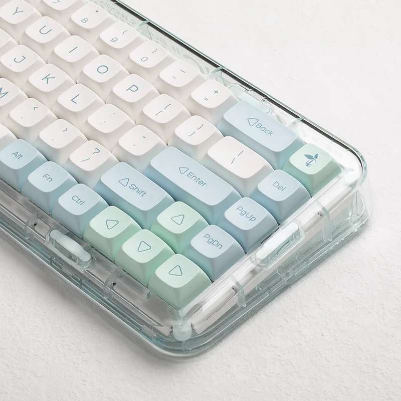 

137 Keys Ice Mint XDA Profile Keycaps For Cherry MX Switch Mechanical Keyboard PBT Dye Sublimation Keycap custom Key Caps DIY