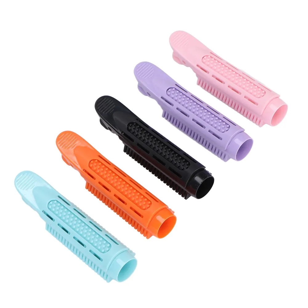 10pcs ABS Hair Root Clip Portable Durable Volumizing Hair Clip Assorted Colors Non Damaging Hair Curling Roller Long Short Hair