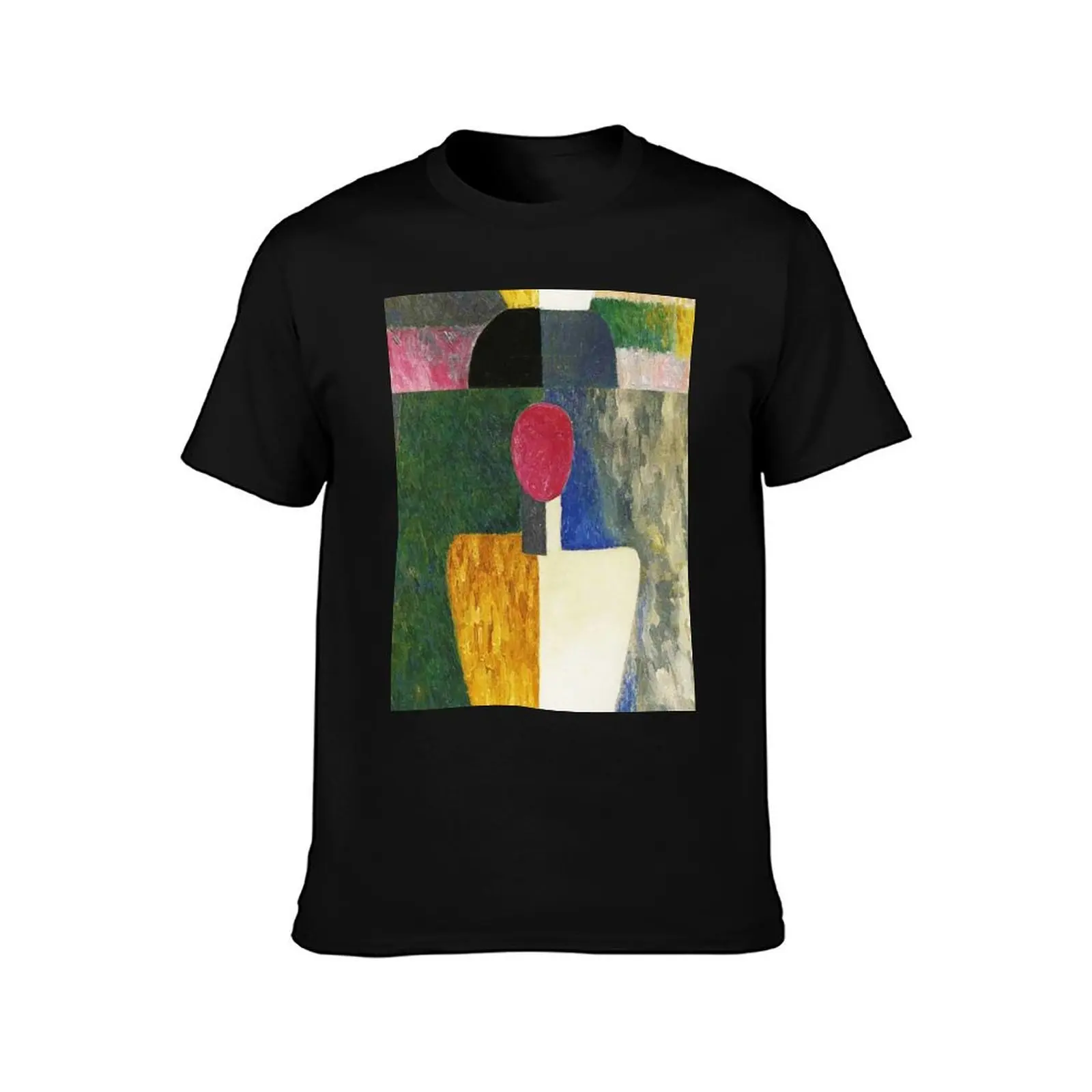 HD - Torso figure with a pink face, by Kazimir Severinovich Malevich 1922 High Definition T-Shirt High Elasticity Sports T-Shirt