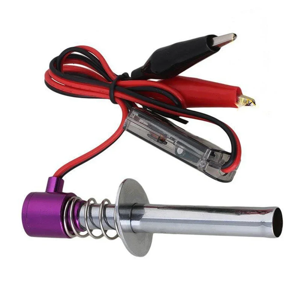624V Electronic Glow Igniter Upgrade Parts For Remote Control Cars For 110 18 Compatible With Various 6V 24V Batteries