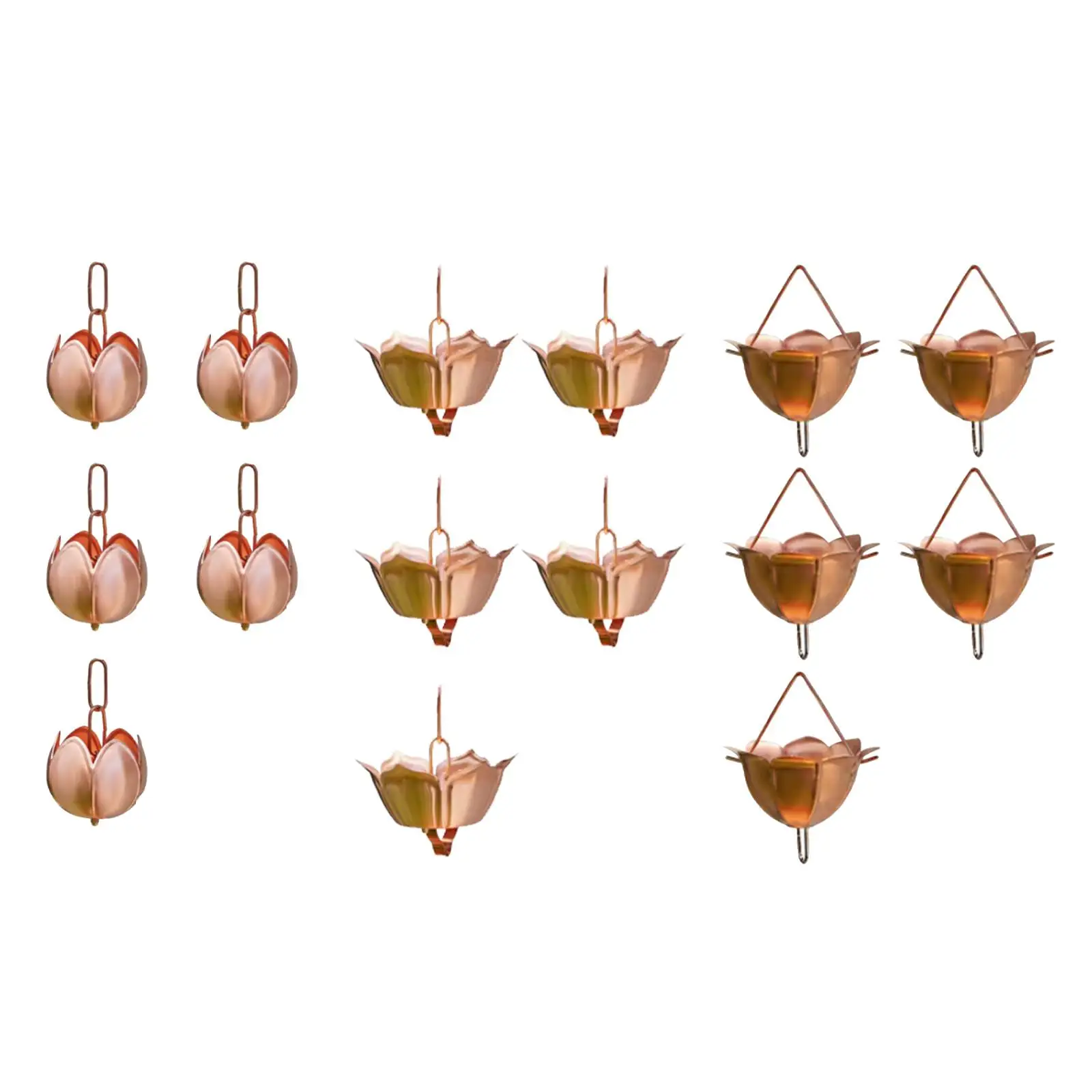 

Flower Rain Chain 100cm Exquisite Stable Multifunctional Hanging Display for