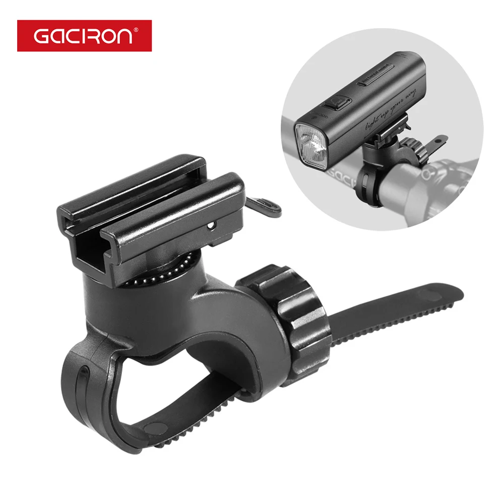 Gaciron H07P Universal Bicycle Headlight Holder Road Bike Handlebar stand Rotation Holder Mount Ride Bike accessories