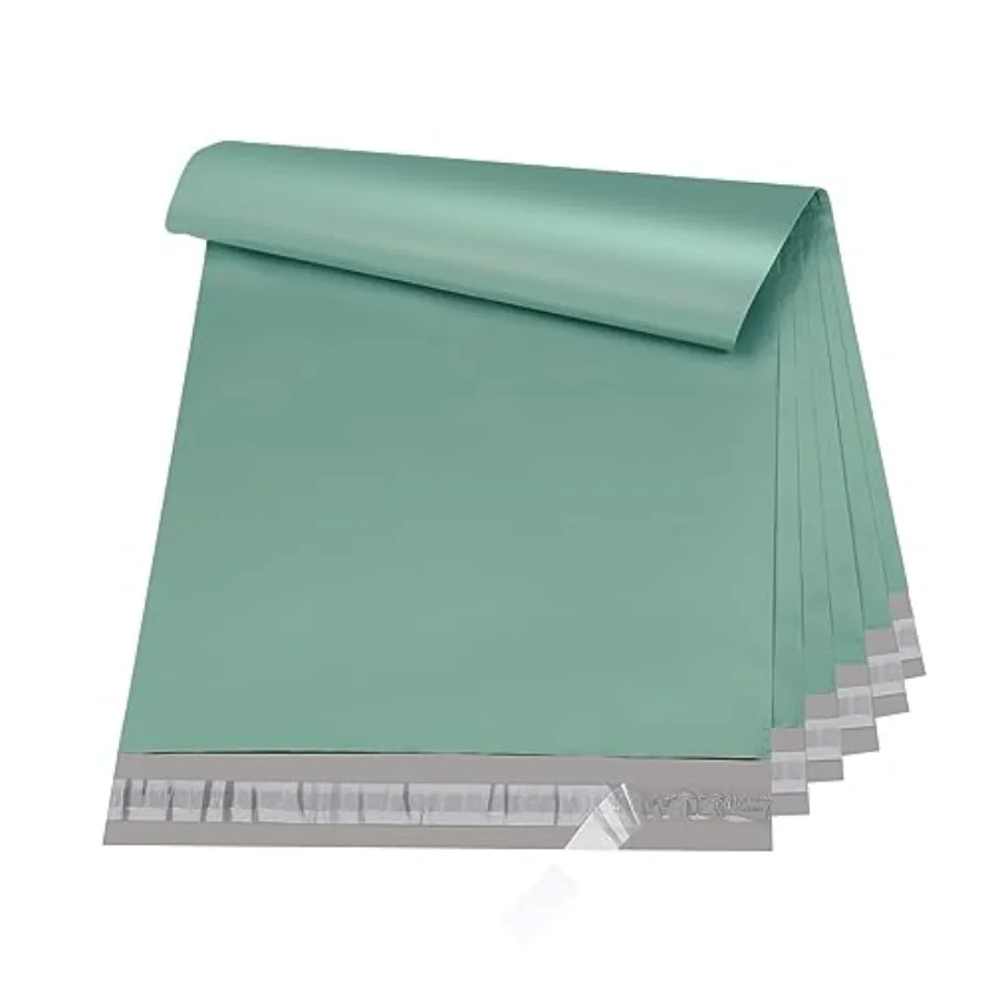 Sobres de Polietileno Grandes 24x24, 100 Unidades, Bolsas de Envío Resistentes con Adhesivo para Ropa, Sobres de Envío Impermeables para Pequeñas Empresas