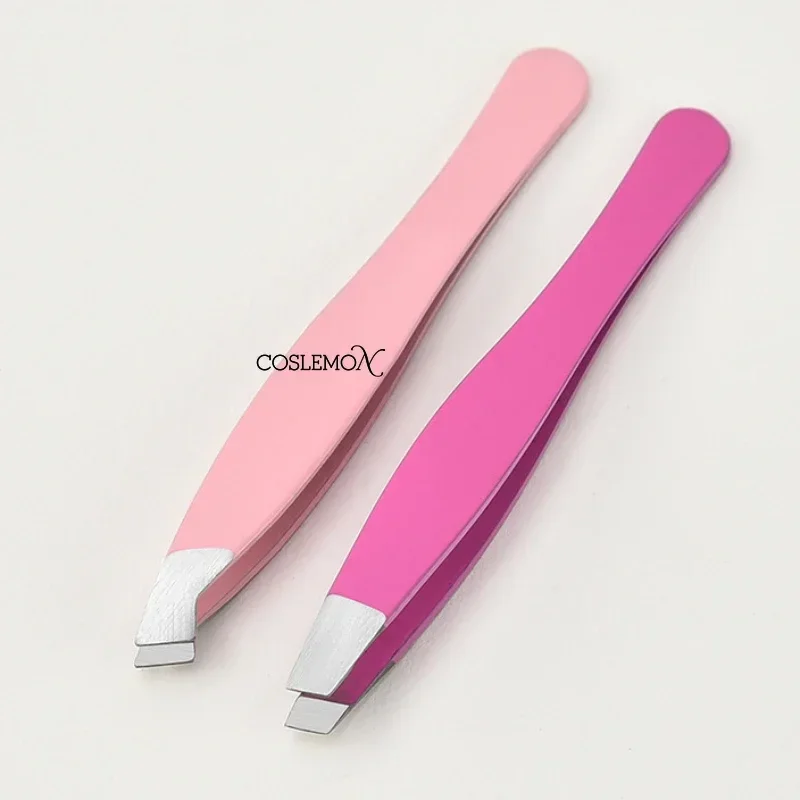 1/4pcs Eyebrow Tweezers Stainless Steel Hair Removal Clip for Eyelash Extension Tweezer Colorful Professional Makeup Beauty Tool