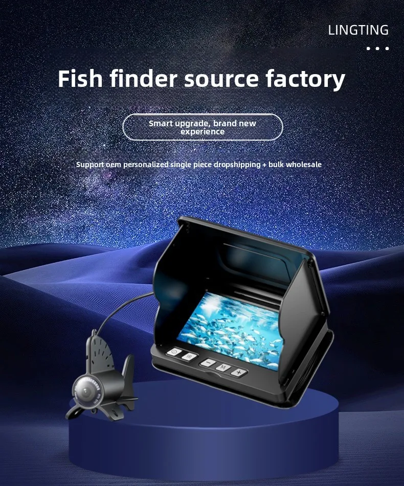 Full set of wholesale visual high definition day and night fishing portable