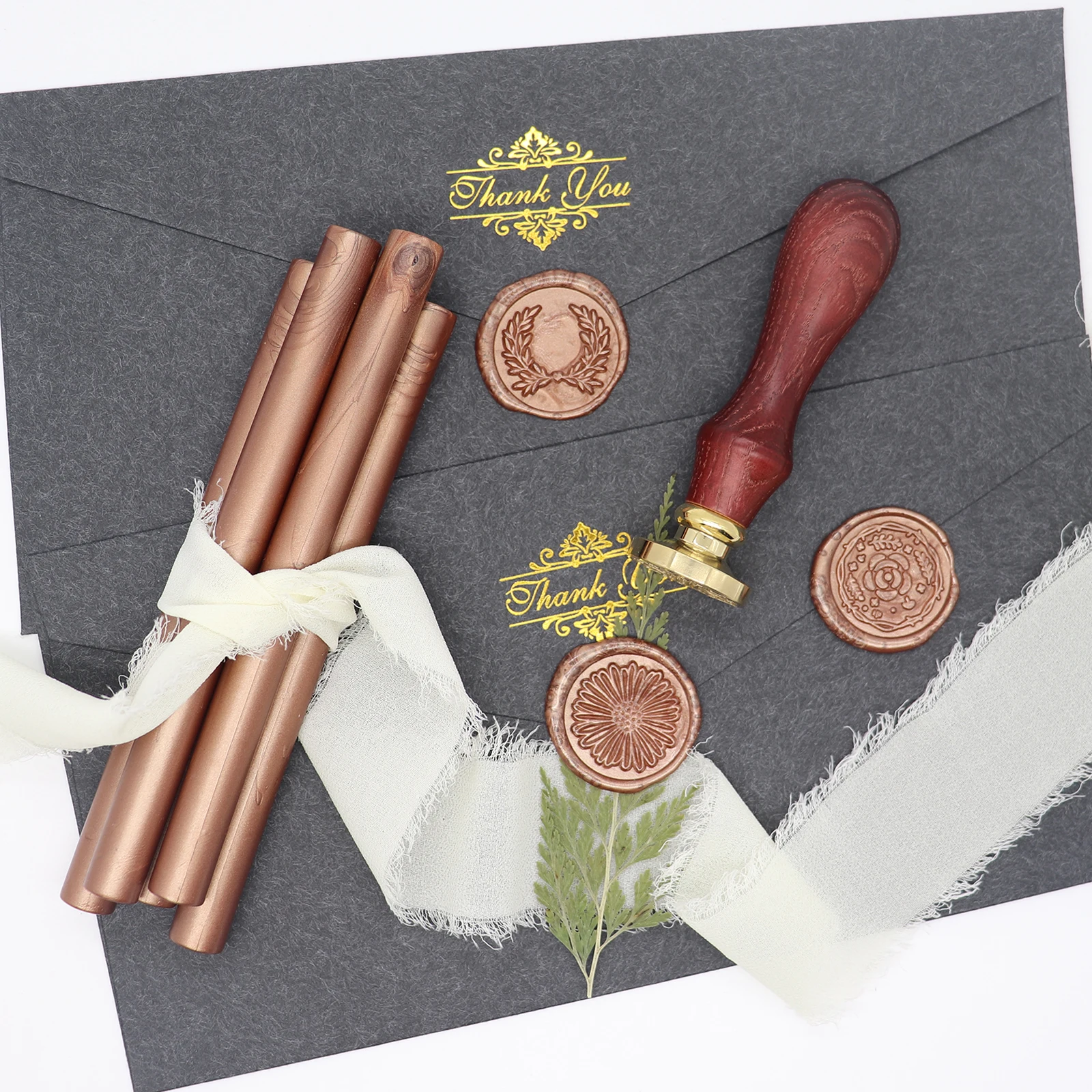 10 Stück/Lot Klebepistole, Siegelwachsstifte für Wachssiegel, Stempel für Hochzeitseinladungen, Karten, Umschläge, Weinpakete, Geschenkverpackung – Detail 9