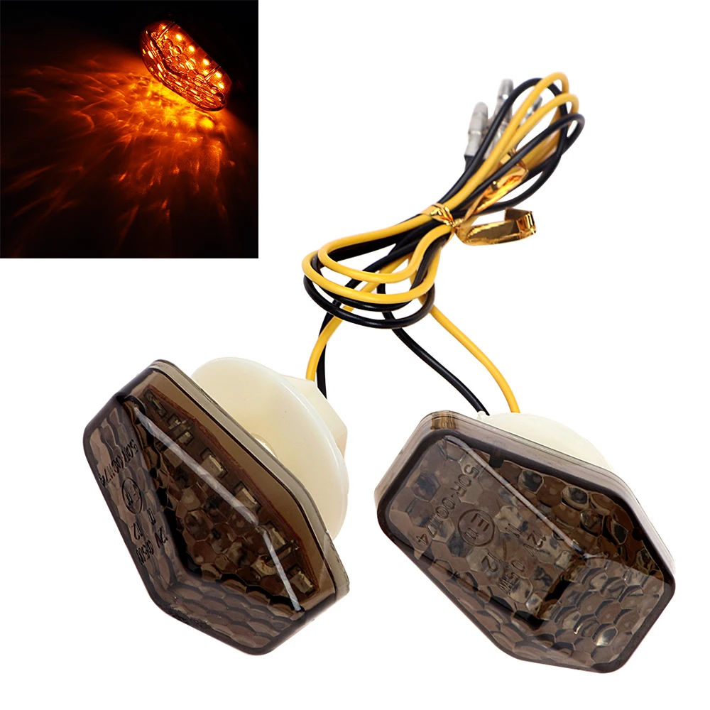 2 шт./компл. аксессуары для мотоциклов Suzuki, освещение для мотоциклов, универсальные индикаторные лампы, указатели поворота