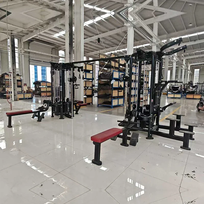 Nouveauté 2025 Équipement de fitness de haute qualité pour salle de sport Entraîneur d'exercices multifonctionnel 8 stations
