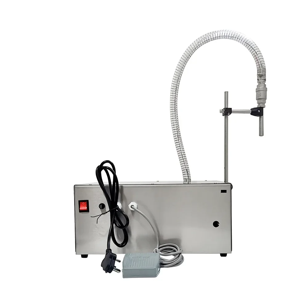 RXB-1 Lubricating Motor Oil Edible Salad Oil Honey Syrup Gel Juice Viscous Soup Self-priming Filling Machine
