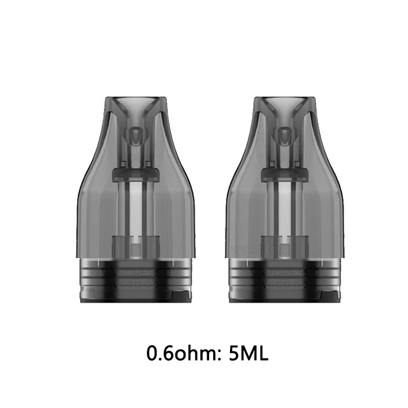 خرطوشة Vaporesso-Veco Go Pod ، سعة فارغة ، ملء سفلي لمجموعة E Cig Veco Go ، 0.6 أوم 5 و 0.8ohm 4 ، 2 لكل لوط