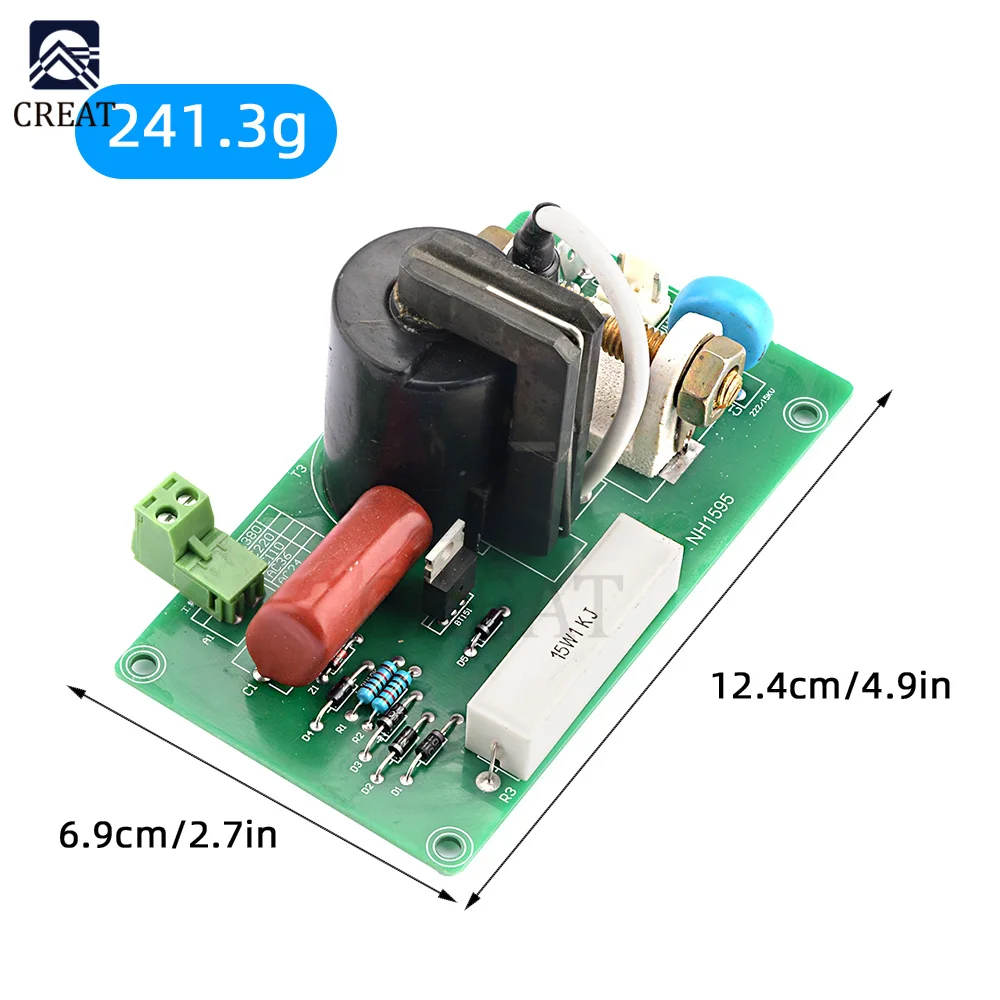 AC 220V Input High Frequency Board Pilot Arc Board Ignition Board Ignition Board Plasma Argon Arc Welding Modification Replaceme