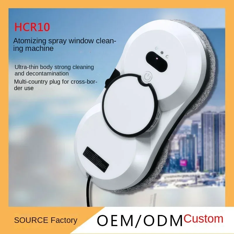 

Intelligent Spray Window Cleaning Robot Home Automatic Cleaning Glass Artifacts Dry and Wet Dual-use Ultra-thin Glass Wiper