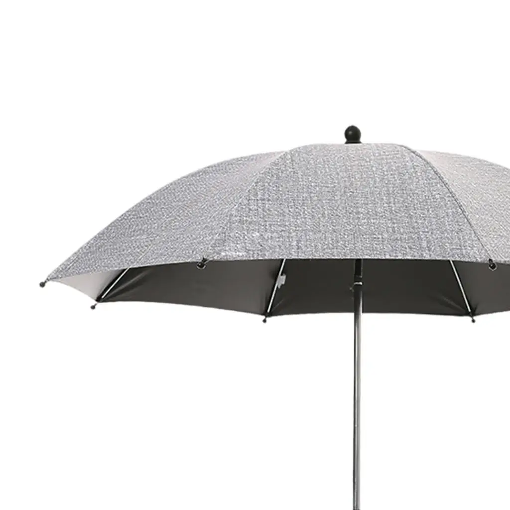 Detachable Baby Stroller Umbrella Infant Buggy Pram Pushchair Trolley Accessories 50+ Large Parasol Rain Protecter Cover 75cm