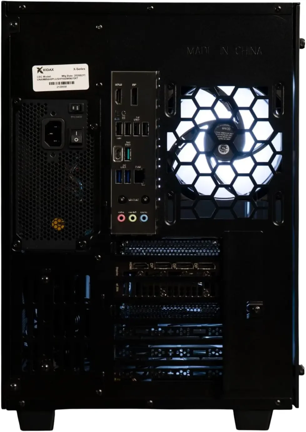 Игровой и креативный настольный ПК XIDAX X-6 |   AMD Ryzen 7 9850X3D 8-ядерный процессор 5.6 ГГц с 3D V-Cache |   AMD Radeon RX 9070 XT 16 ГБ GDDR6