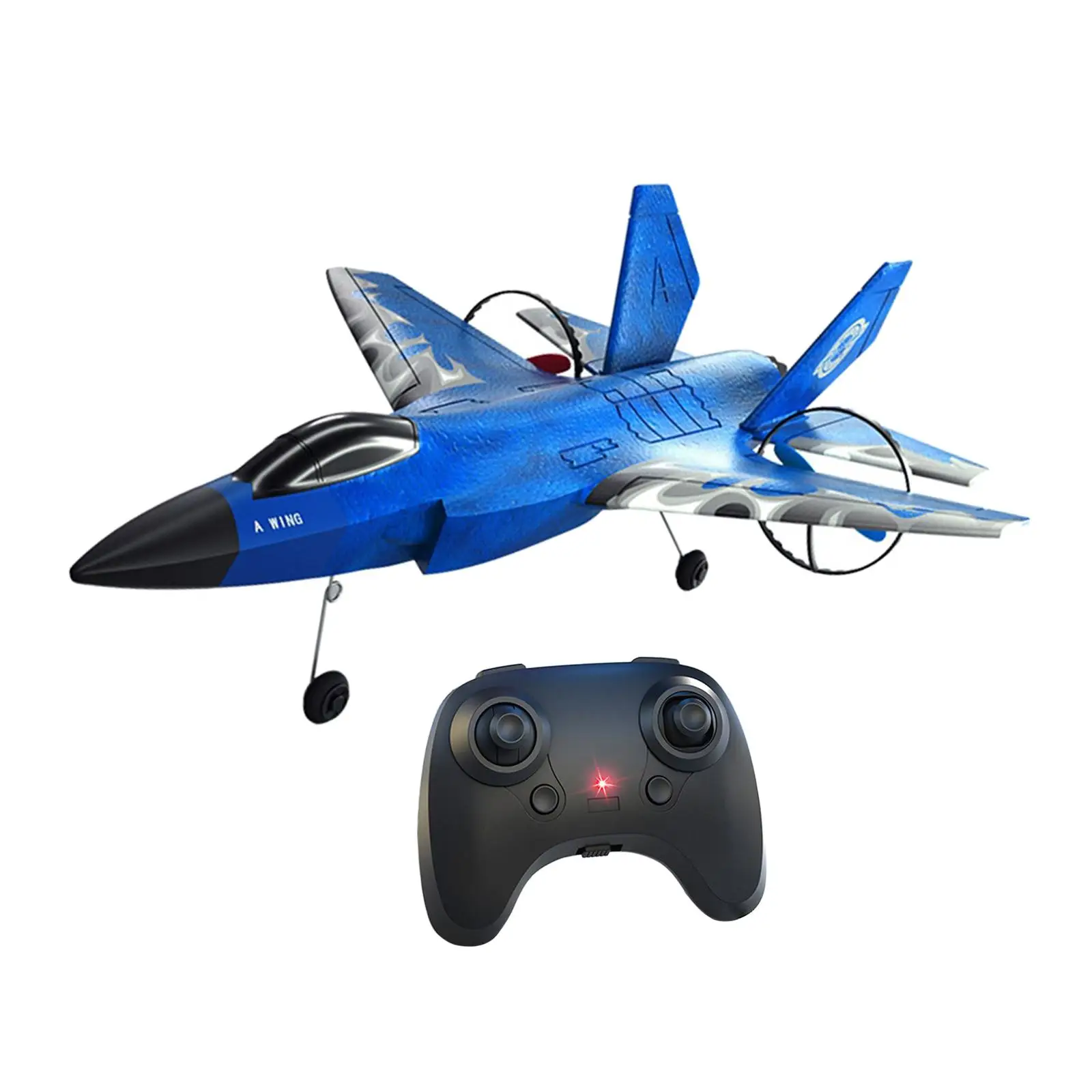 Controle remoto Fighter Jet Airplane para crianças, brinquedos Flighting ao ar livre, RC Plane, planador Aircraft, meninos e meninas, iniciantes, presente de espuma