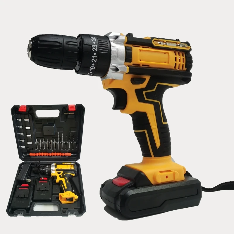 

21V Lithium Battery Multifunctional Impact Drill Press Variable Speed Dual Speed Hand Electric Mini Drill OEM Customizable