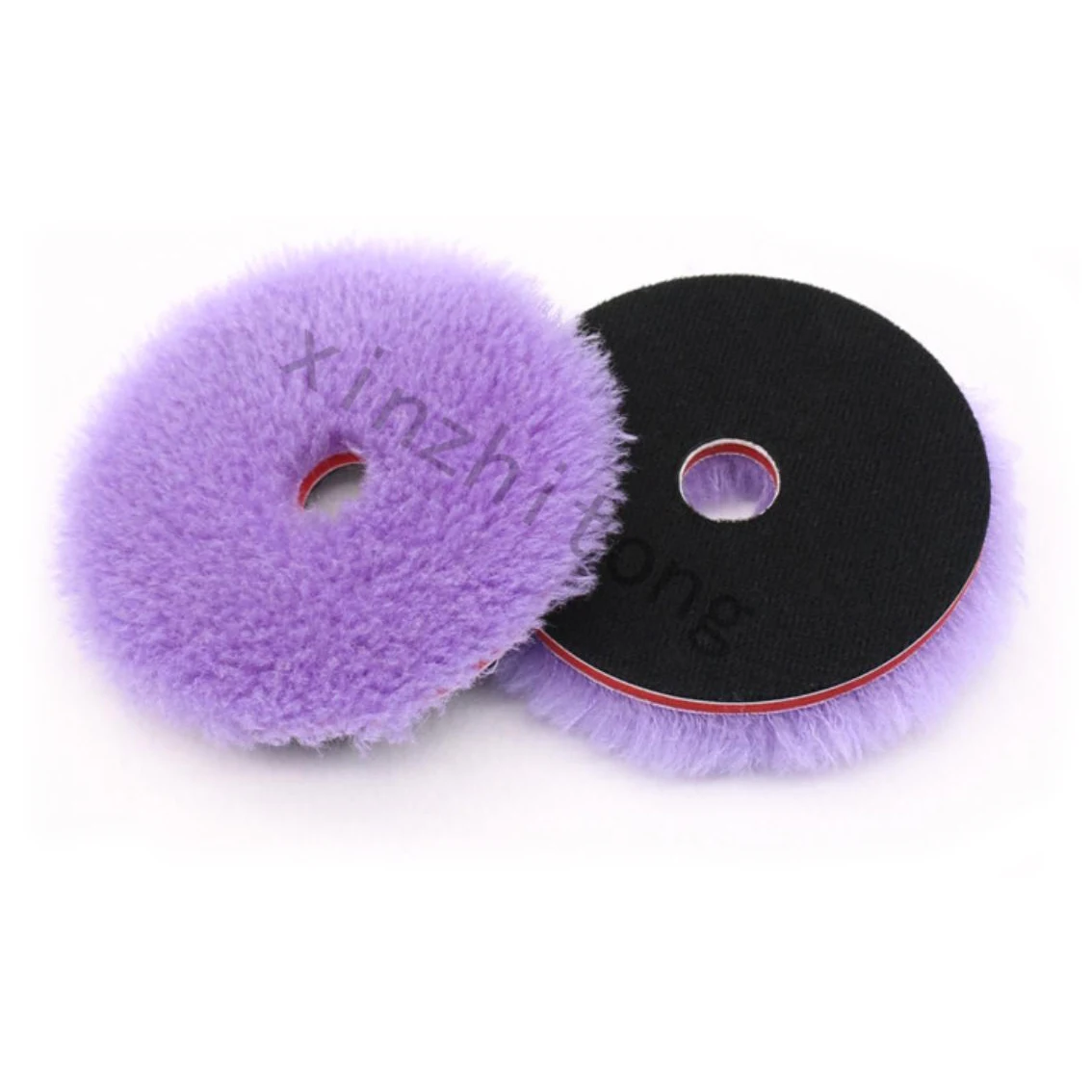 

Car Waxing And Polishing Pad Auto Buffing Pad 5.5 Inch Polishing Pad Set Pure Wool Material Soft Buffing Pad Detailing Services