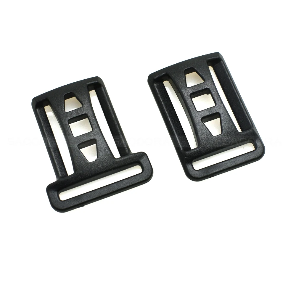 20*25mm 25*25mm  Double Multi-function Tri-Glide Slider Adjust Buckle Hardware for Outdoor Backpack Bags Webbing