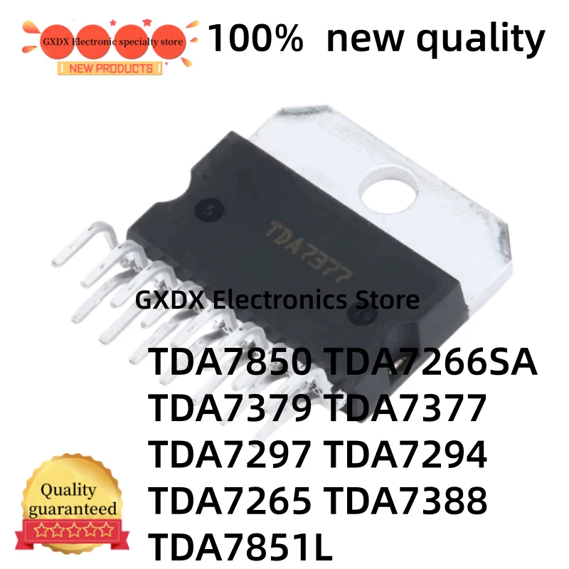 5-10Uds 100% new TDA7377 TDA7388 TDA7379 TDA7850 TDA7851 TDA7851L ZIP-11 TDA7265 TDA7266SA TDA7294 ZIP-15 in Stock
