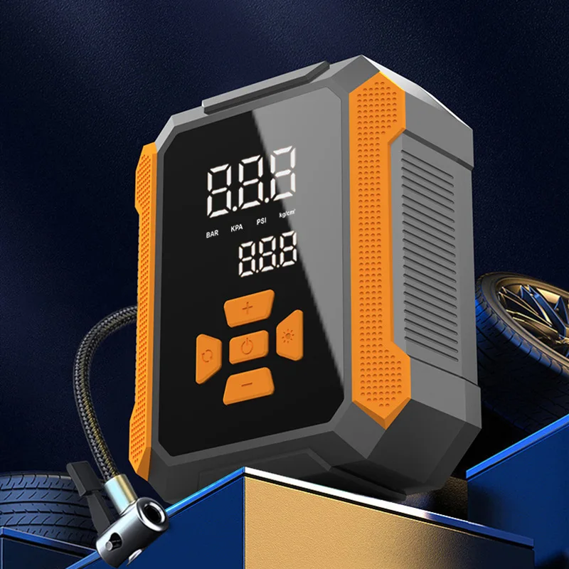 

Car Air Pump Car 12V Electric Pump Portable Tire Digital Display Preset Car Air Pump Mini