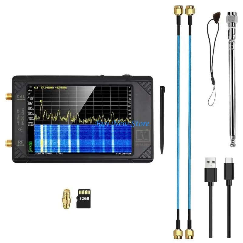 20CE جهاز تحليل الطيف الاحترافي 4 بوصة لتحليل الطيف واختبار مولد سينجال 2 في 1 #4