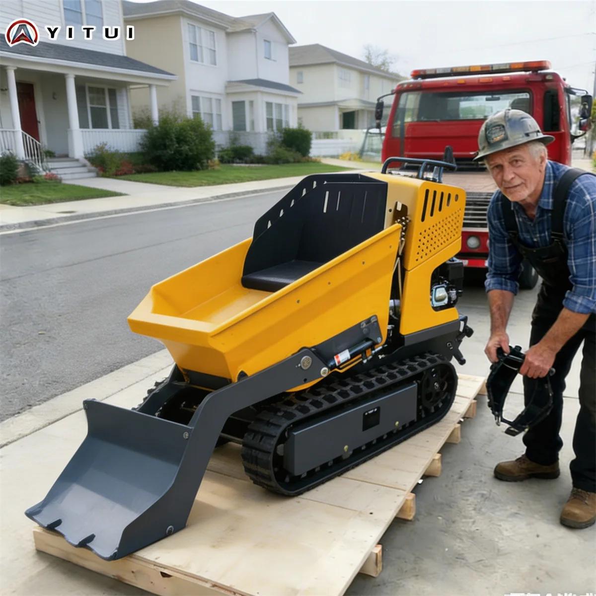 

2026 Ultra High Performance Price Ratio Dump Crawler Dump Truck Multi-Terrain Use Dump Truck Support Customized