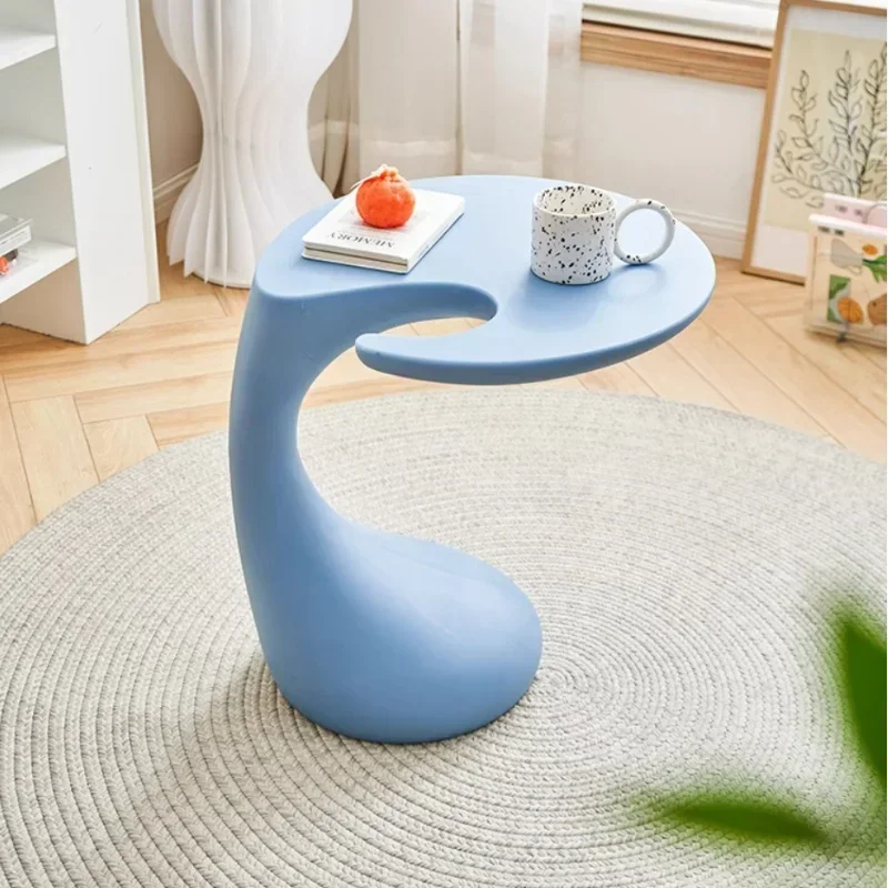 High 54cm Small Side Corner Table Living Room Sofa Small Shaped Coffee Table Personalized Bedside Table Furniture Escritorios