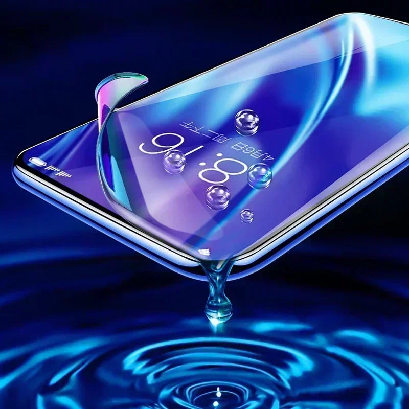 5PCS Hydrogel Film For VIVO X100 Ultra X80 X70 X50 X60 X90 Pro Plus Screen Protector For VIVO V30 V21 S12 IQOO 10 9 Pro Gel Film